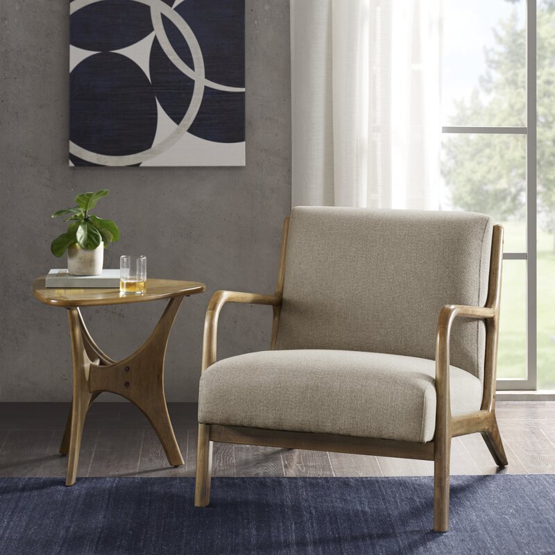 Mistana™ Ronaldo Upholstered Lounge Chair & Reviews | Wayfair